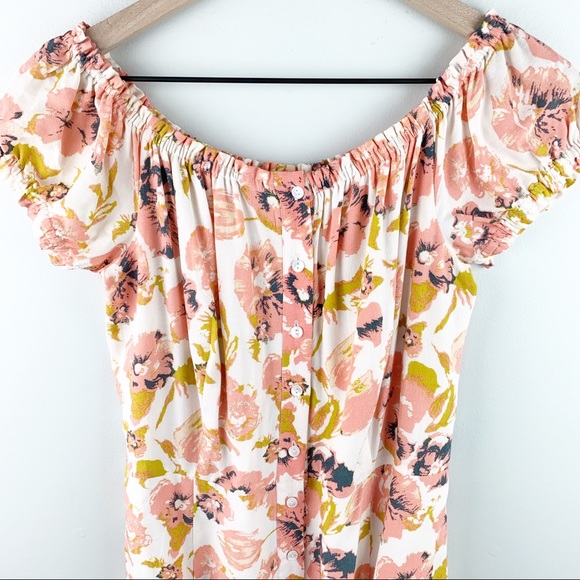 Free People Italian Breeze Off the shoulder Mini - Picture 6 of 12